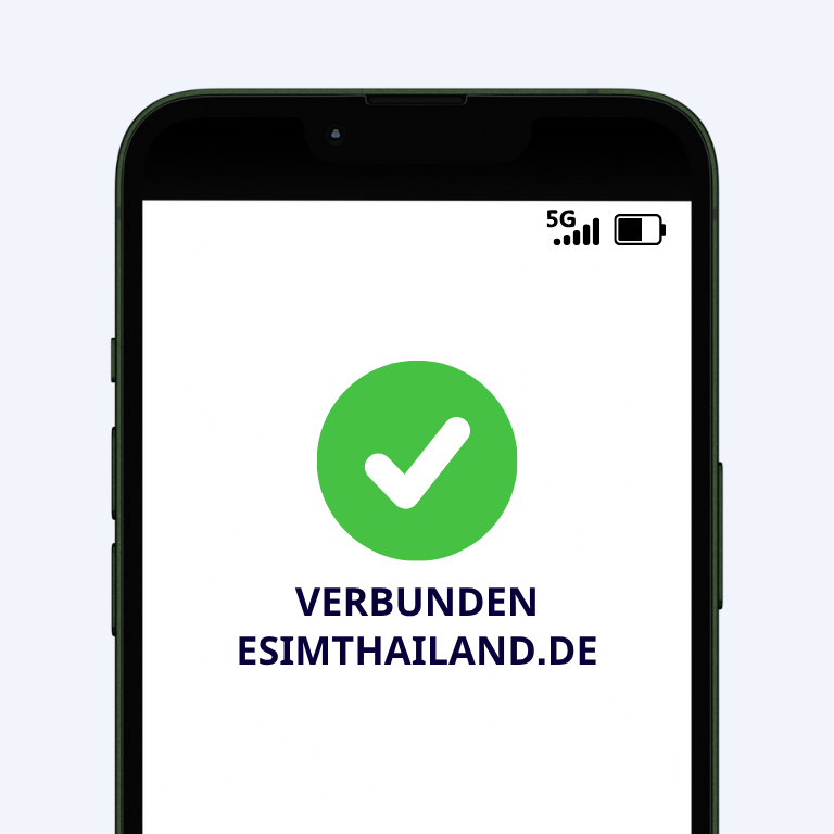 In ganz Thailand mit eSIM online gehen